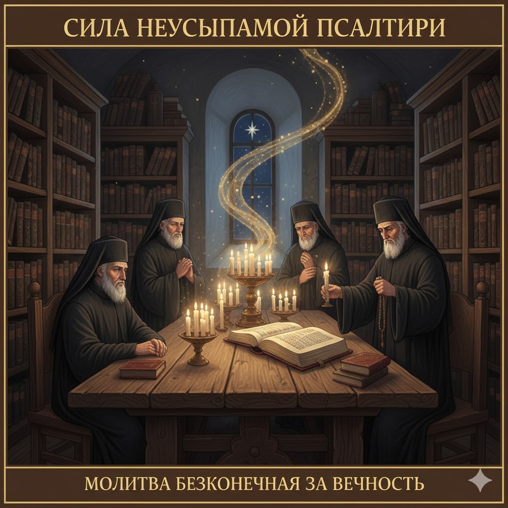 Сила Неусыпаемой Псалтири: духовный щит и непрестанная молитва