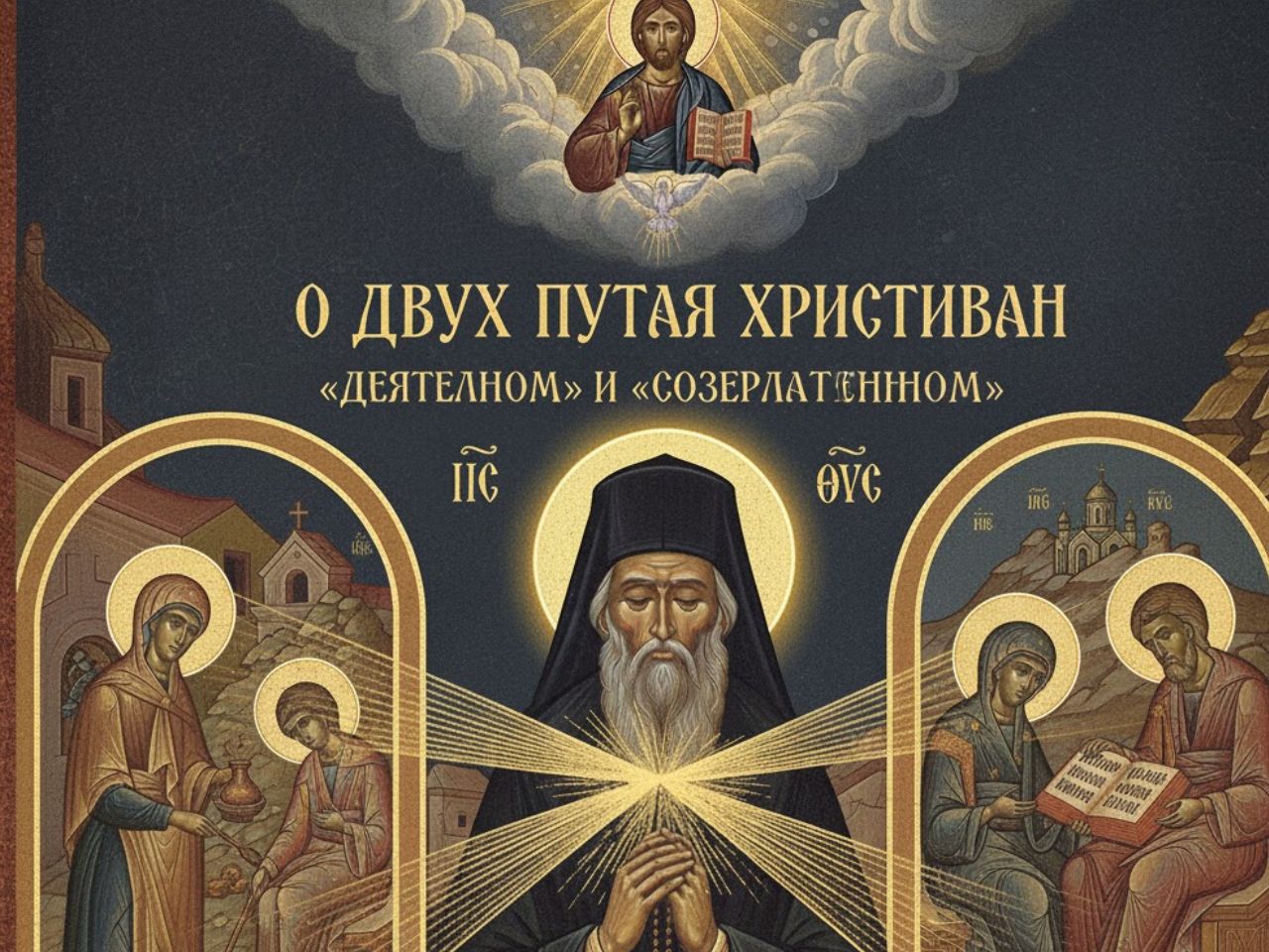 О двух путях христианина «деятельном» и «созерцательном»