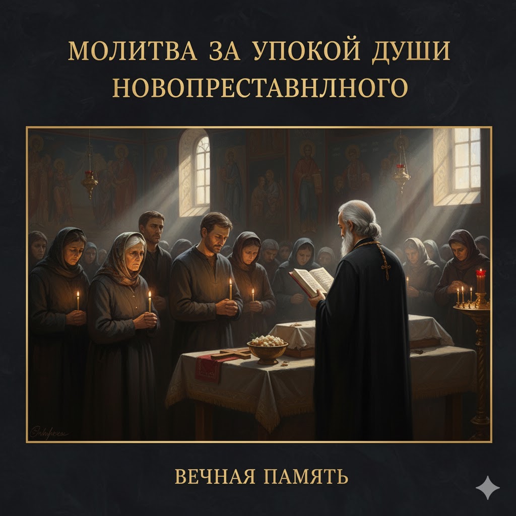Молитва за новопреставленного: Первые 40 дней на пути души к Вечности