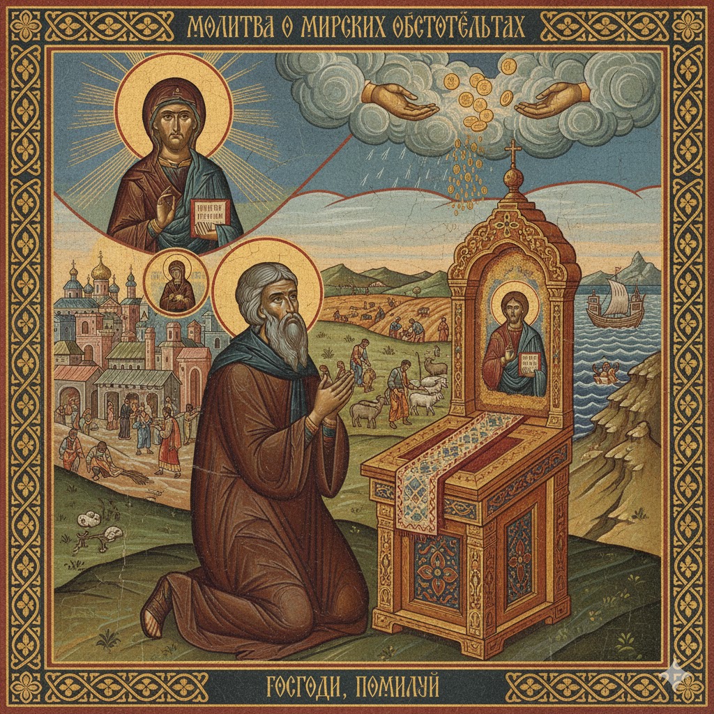 Молитва о мирских обстоятельствах